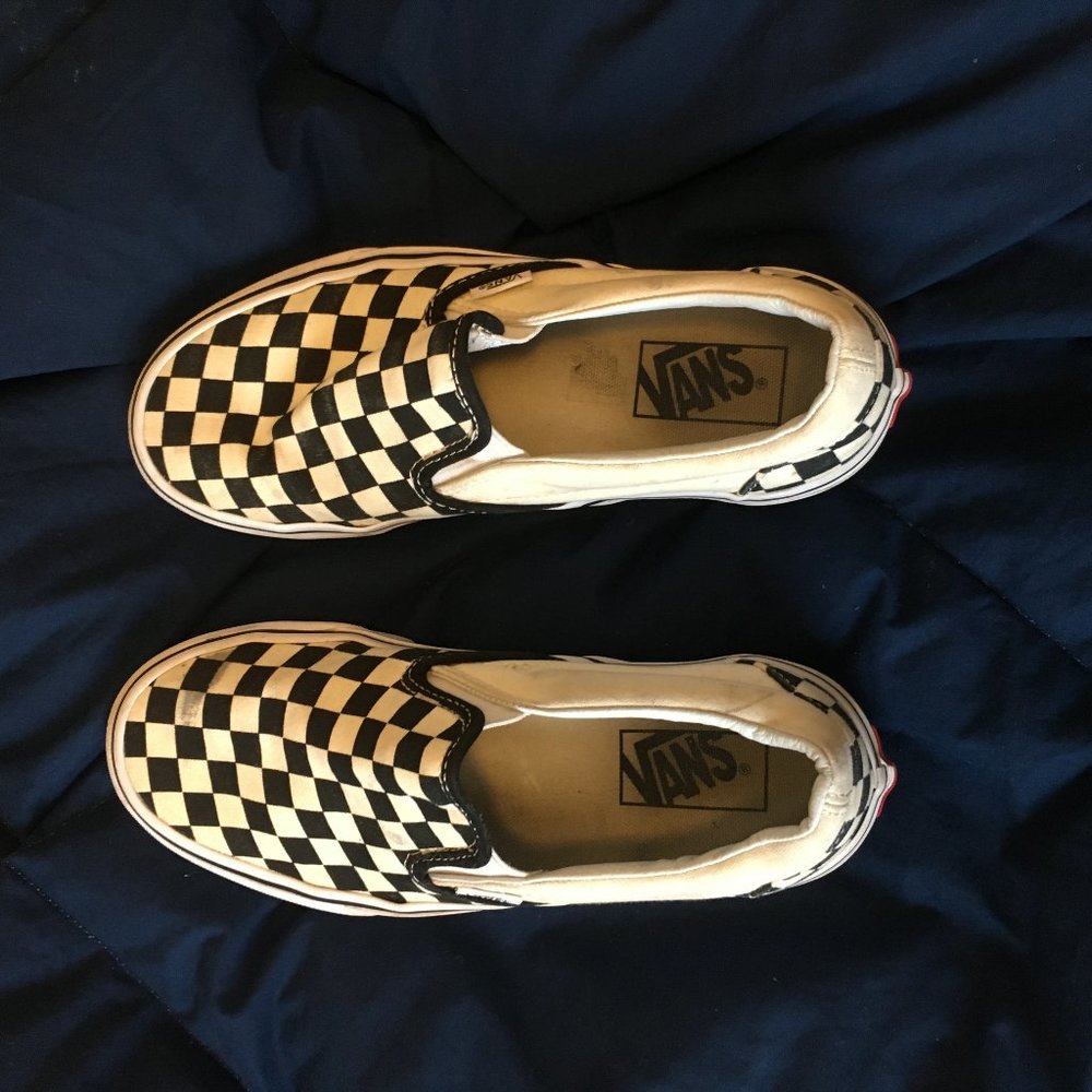 Checkered Vans